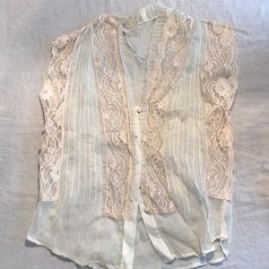 Sheer blouse